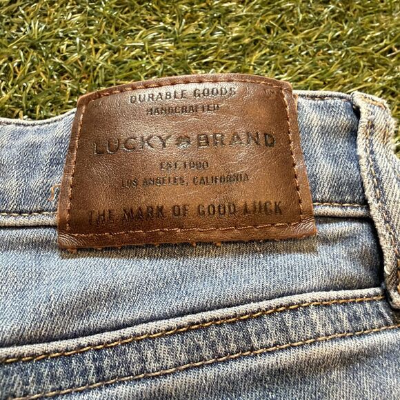 Lucky Brand Jeans Womens 00/24 Mid Rise AVA Super Skinny Distressed Light Wash - Picture 13 of 13